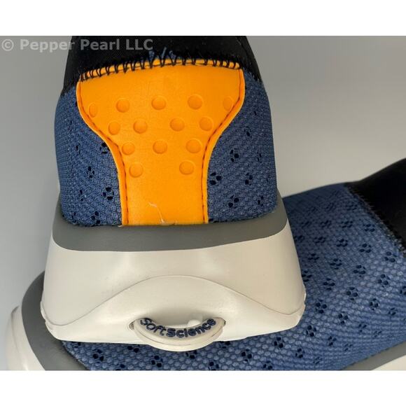 Fishing, Boat, Deck Shoes Neoprene Collar Men's Size 8 Blue Water Slip Resistant - Picture 6 of 11